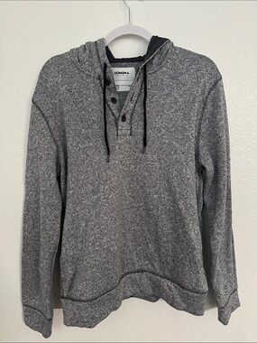 Sonoma Gray Zip-Up Hoodie Sweater